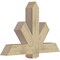 Ekena Millwork Kennewick Rough Sawn Timber Gable Bracket, Douglas Fir, 48"W x 32"H x 6"D x 6"F, 16/12 Pitch GBW048X32X0606KEN00RDF - alternate 2